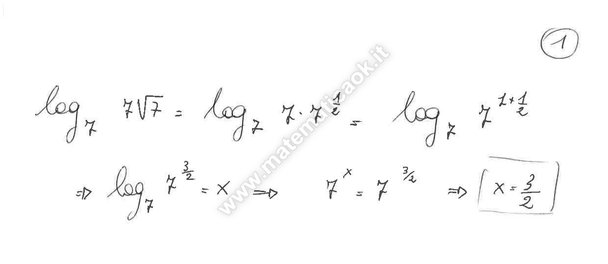 Esercizio 1 Espressioni Logaritmiche μatematicaΘk 7007